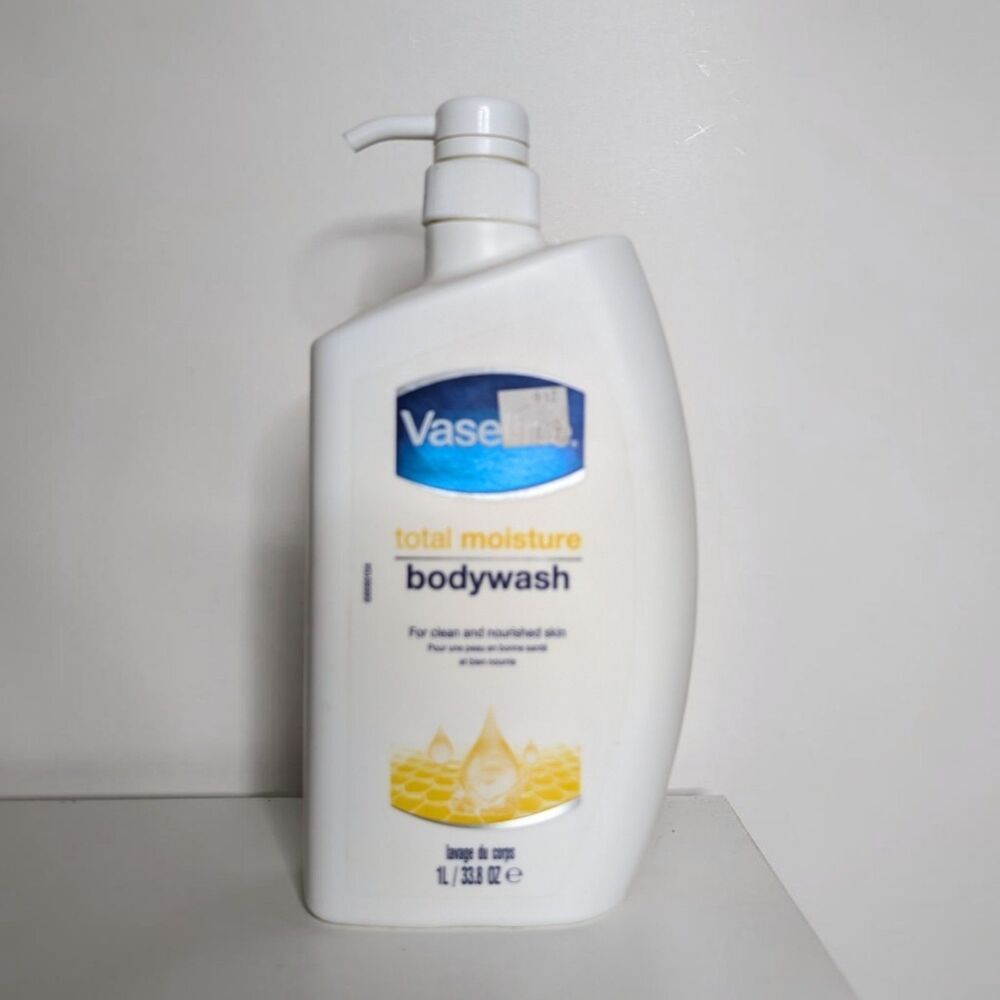 Vaseline Total Moisture Bodywash For Clean And Nourished Skin 1L / 33.8 fl oz